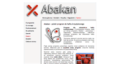 Desktop Screenshot of abakan.pl